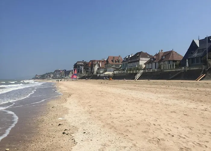 דירה Bord De Mer, Vue Exceptionnelle,pres Deauville בלונוויל-סור-מר