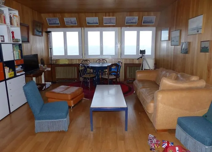 דירה Bord De Mer, Vue Exceptionnelle,pres Deauville בלונוויל-סור-מר